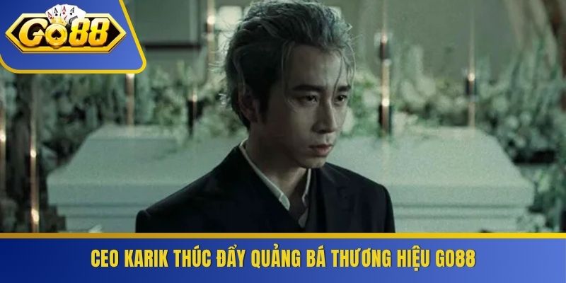 CEO Karik thúc đẩy quảng bá thương hiệu GO88